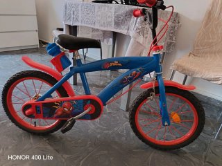 Bicicleta Spiderman Azul y Roja
