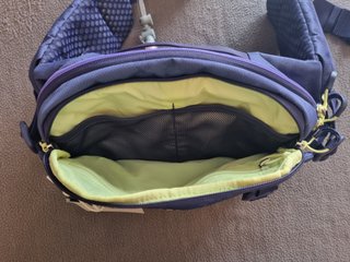 marsupio Osprey Seral 7lt viola CON camel bag *NEW
