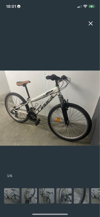 Bicicleta Orbea Blanca