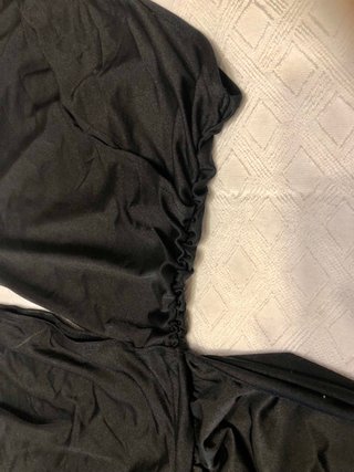 Vestido negro asimétrico Shein talla L 40/42