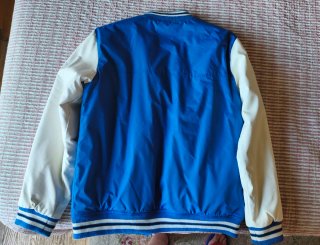 Chaqueta Bomber Azul y Blanca Talla 13-14