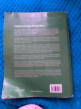 Libros de Grado Medio de Farmacia