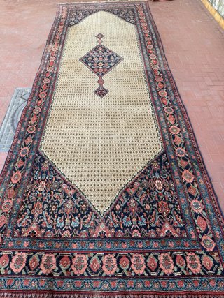 Tappeto persiano antico Sarab lana