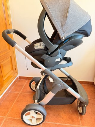 Carro Bebé Stokke Crusi + Silla Coche BeSafe iZi S