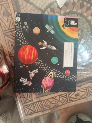 Puzzle educativo del sistema solar