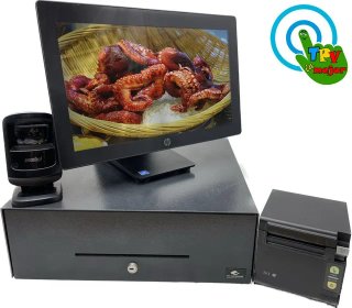 TPV HP i5 táctil Pack Restaurante Como nuevo