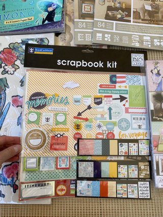 Lote Scrapbooking Papermania Hunkydory
