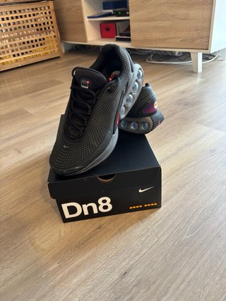 Nike Air Max Bambas Negras y Moradas