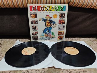 El Golfo 2 Doble LP 1990 Pop Rock Español