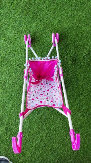 Sillita de paseo de juguete plegable
