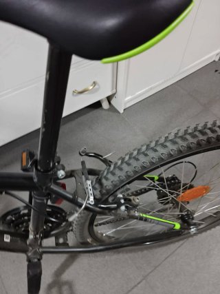 Bicicleta Rockrider Negra