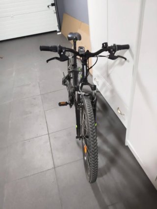 Bicicleta Rockrider Negra
