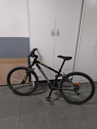 Bicicleta Rockrider Negra