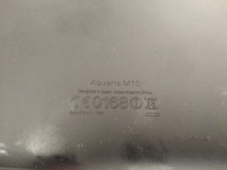 vendo tablet  BQ Aquaris m10