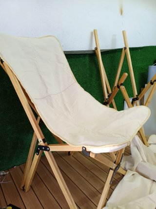 Costway Juego de 2 sillas de camping portátiles