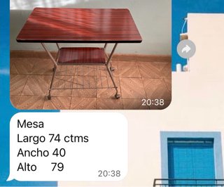 Mesa auxiliar vintage