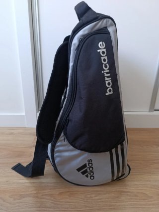 Paletero Adidas Barricade Negro/Gris