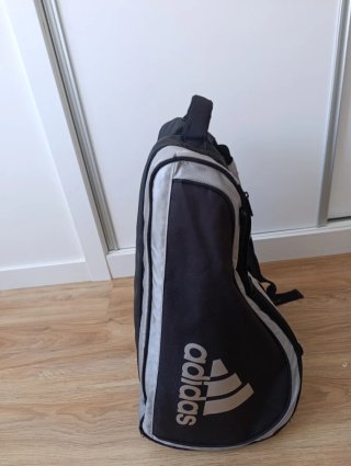 Paletero Adidas Barricade Negro/Gris