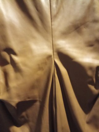 Vestido polipiel como nuevo