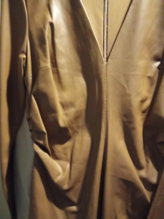Vestido polipiel como nuevo