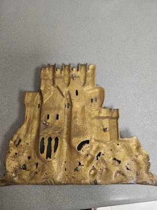 Maquetas Castillos Bronce Decorativo