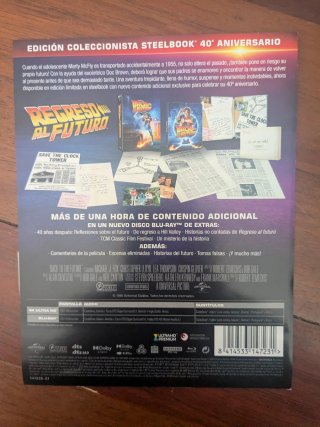 TRILOGIA REGRESO AL FUTURO 4K EDICIONES UCE