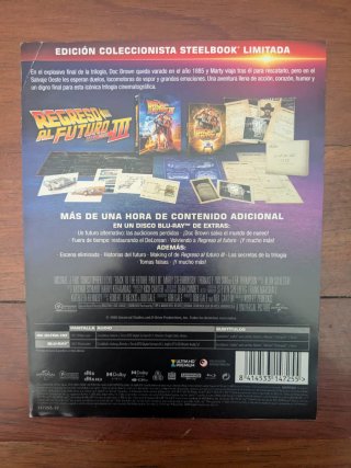TRILOGIA REGRESO AL FUTURO 4K EDICIONES UCE