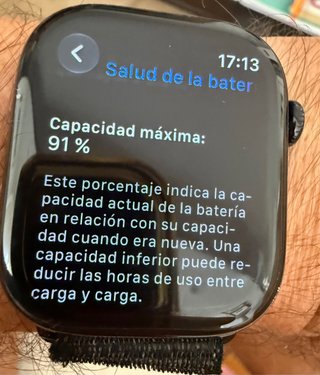 Apple Watch Series 10 Negro 91% Batería