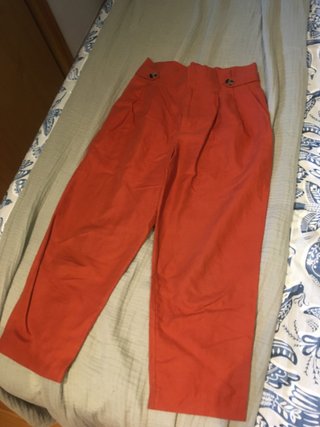 pantalon pinzas caldera mezcla lino