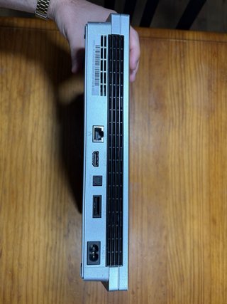 Ps3 slim plateada
