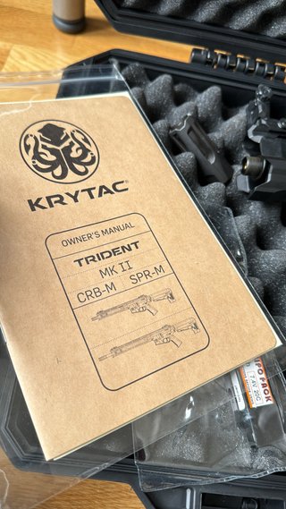 Krytac TRIDENT MK2 CRB-M Negro