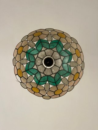 Lámpara de techo de cristal PRECIO NEGOCIABLE