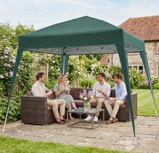 Carpa Plegable Pop-up Verde 2.4x2.4m