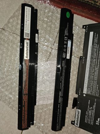 2 Batería de repuesto 1 reemplasable para portátil