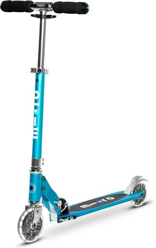 Patinete Micro Sprite Azul Océano LED