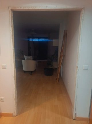 Puerta doble madera maciza lista para montar