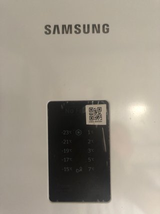 Nevera Samsung blanca no enfria .