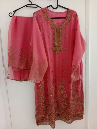 Túnica de Casamento Bordada