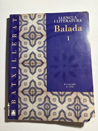 Llengua catalana i literatura 1. Batxillerat