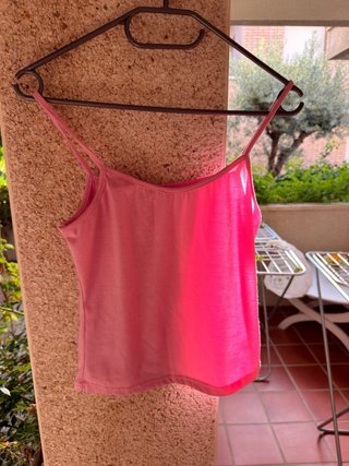 Top rosa palo Talla S