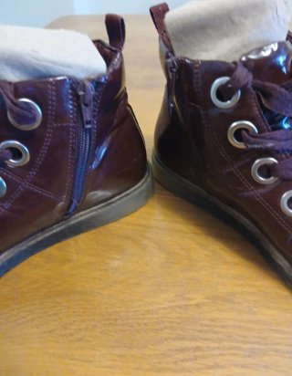 Botines granates