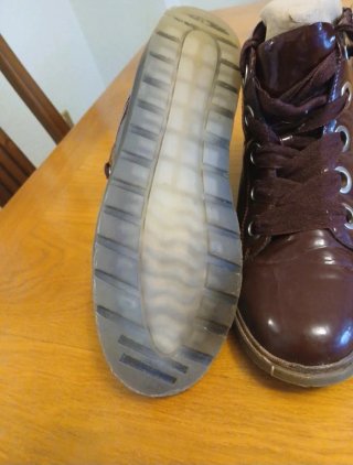 Botines granates