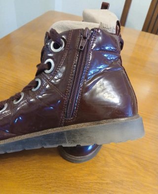 Botines granates