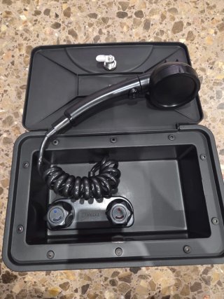 Caja ducha caravanas