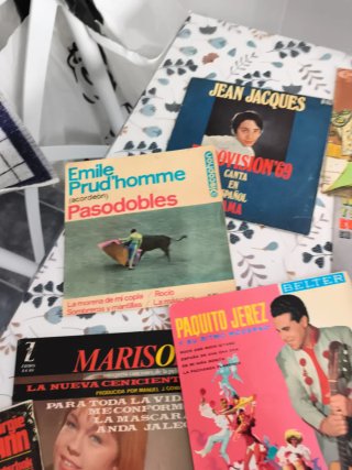 Discos vinilo 7 pulgadas