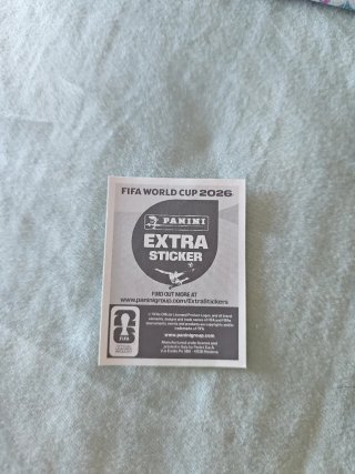Cromo Messi Panini Extra Sticker Mundial 2026