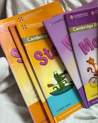 LIBROS CAMBRIDGE ENGLISH STARTERS AND MOVERS