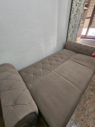 Sofá Cama 3 Plazas Estilo Chester con Almacenaje