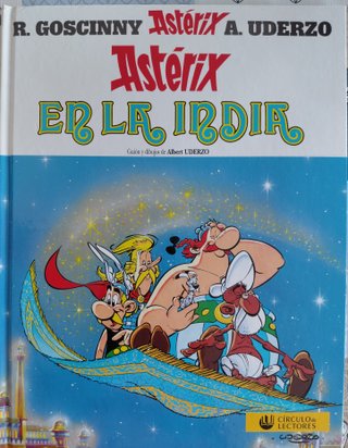 Comic Asterix en la India