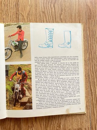 Antiguo libro de trial